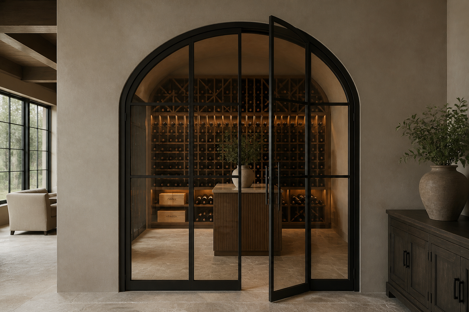 VLX 100 Arched / Custom Door in Austin, TX | Westlight Windows Austin - detail 3