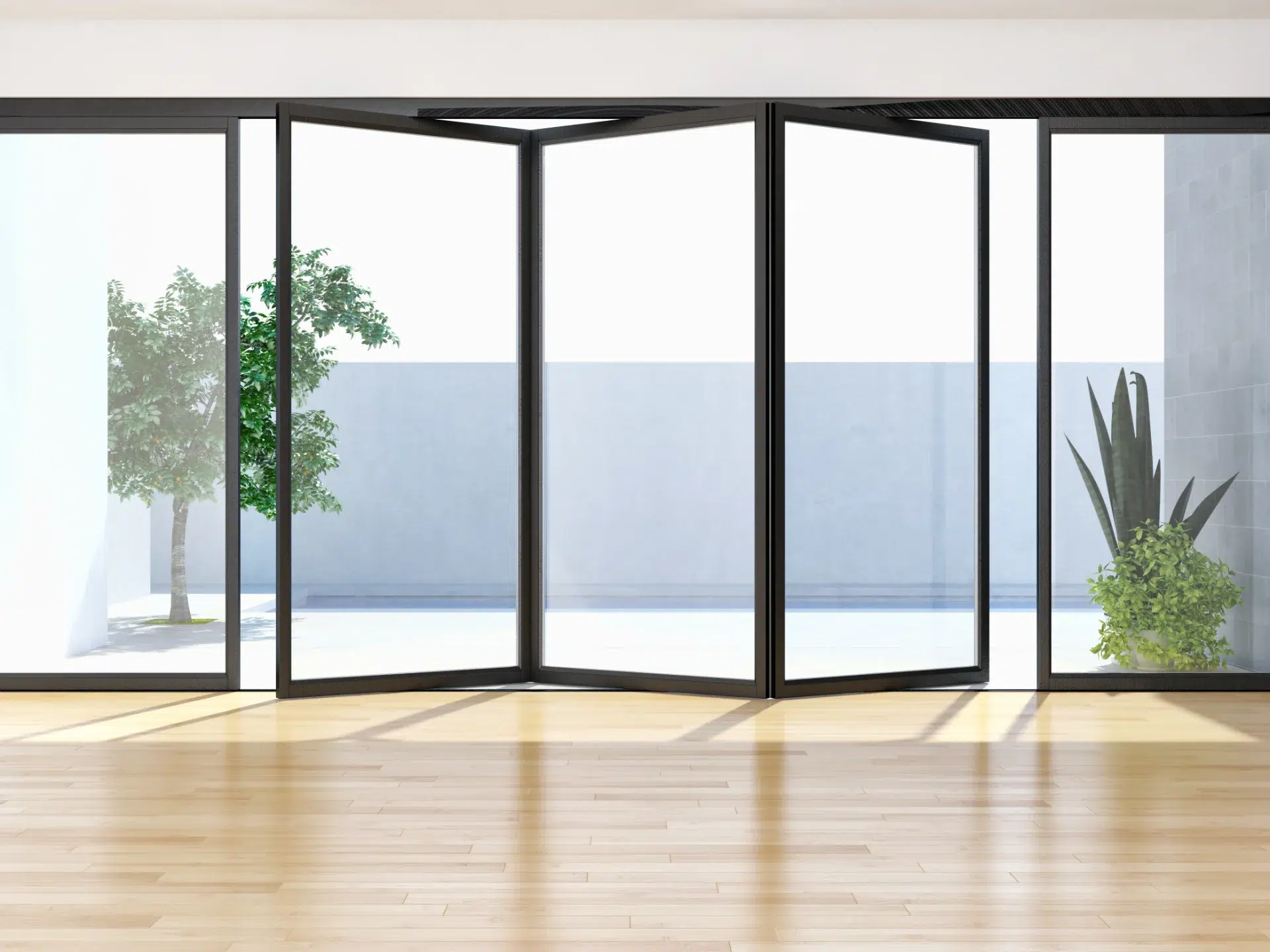 VLX 100 Bifold / Folding Door in Austin, TX | Westlight Windows Austin - detail 1