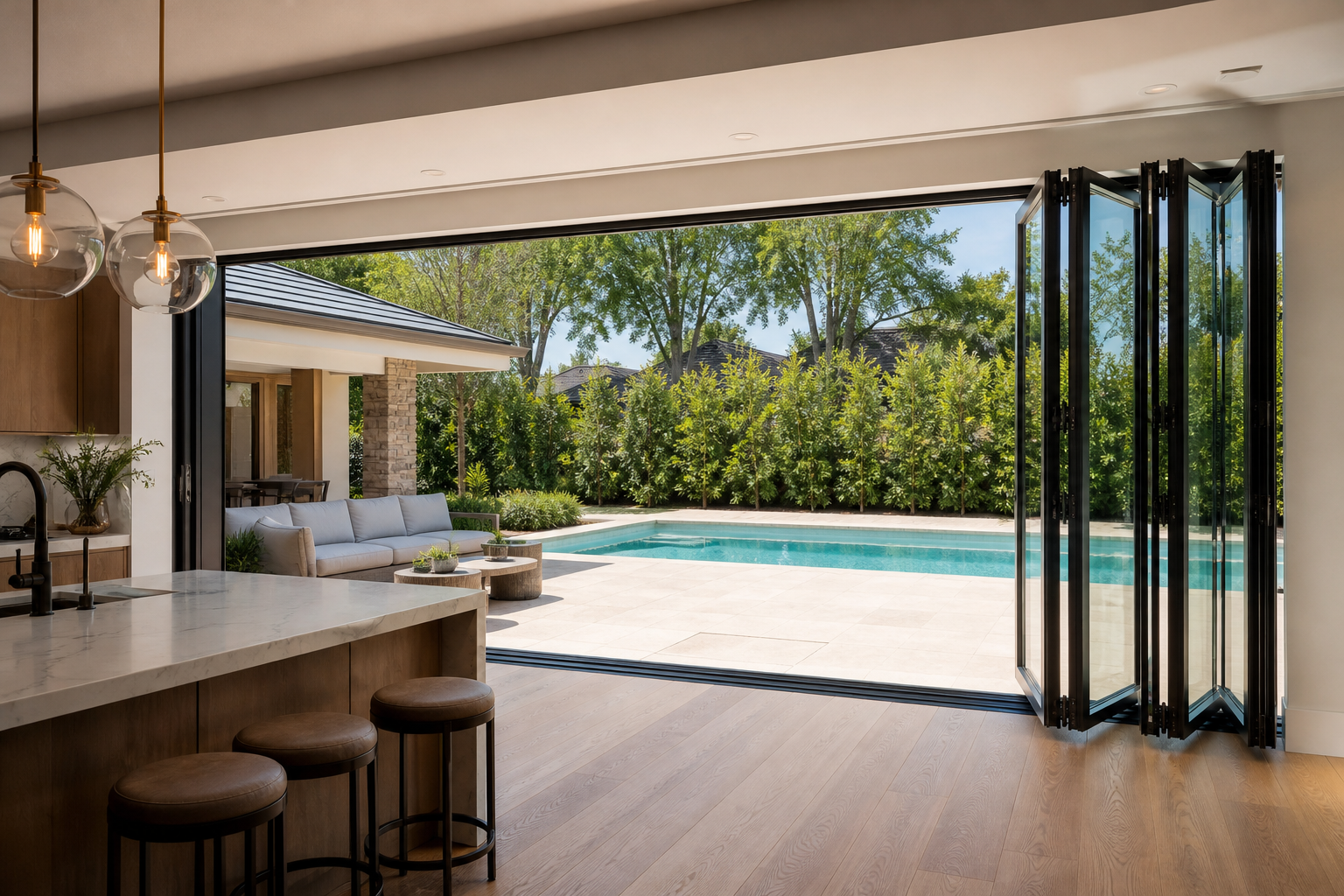 VLX 100 Bifold / Folding Door in Austin, TX | Westlight Windows Austin - detail 4