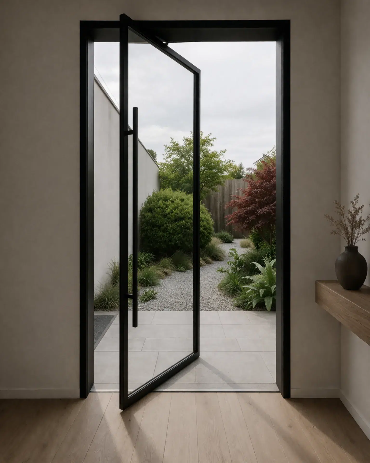 VLX 100 Pivot Door in Austin, TX | Westlight Windows Austin - detail 1