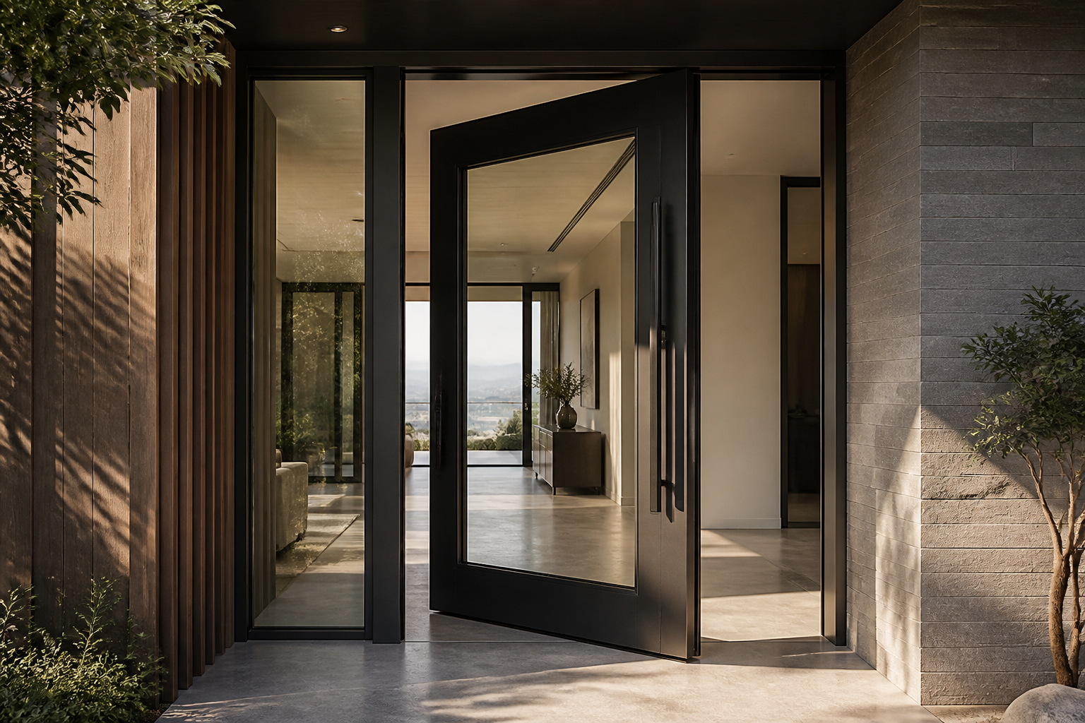 VLX 100 Pivot Door in Austin, TX | Westlight Windows Austin - detail 2